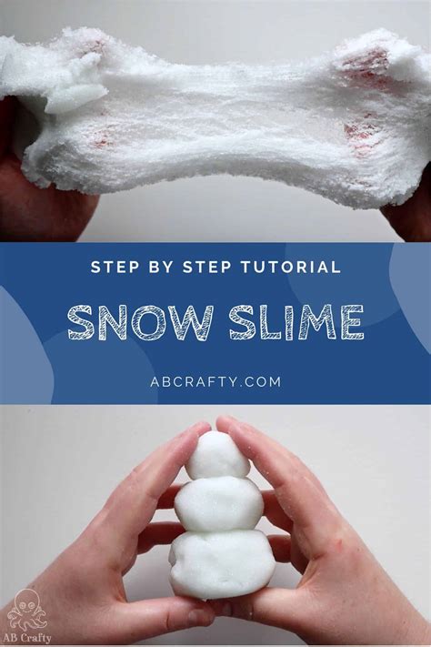 slime with instant snow